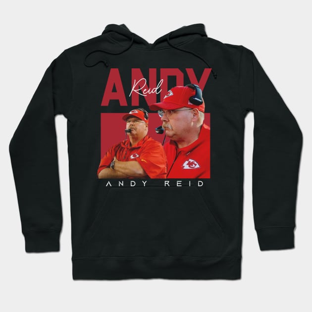 andy reid vintage style Hoodie by HighRollers NFT